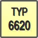 Piktogram - Typ: 6620